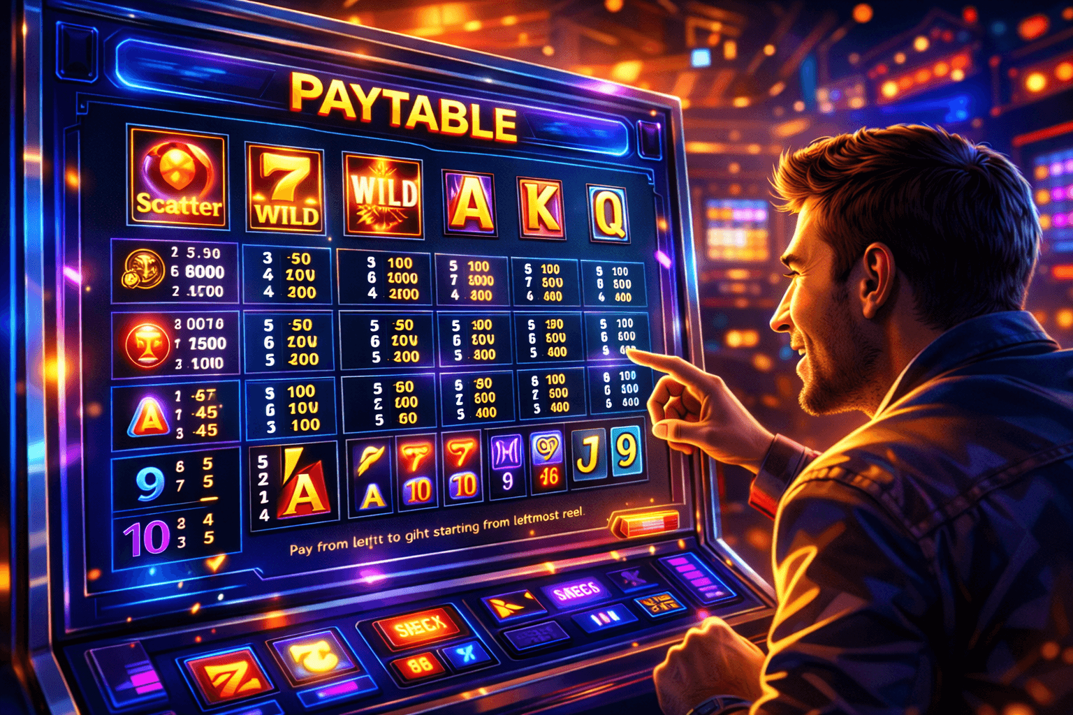 cara membaca paytable slot online hokiku88